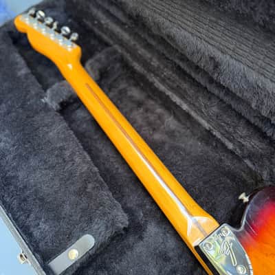 2011 Fender American Vintage '72 Telecaster Custom Maple Fingerboard 3-Tone Sunburst image 13