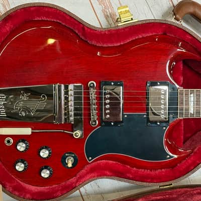 Gibson SG Standard '61 Maestro Vibrola Vintage Cherry New Unplayed Auth Dlr 6lbs15oz #257 image 9