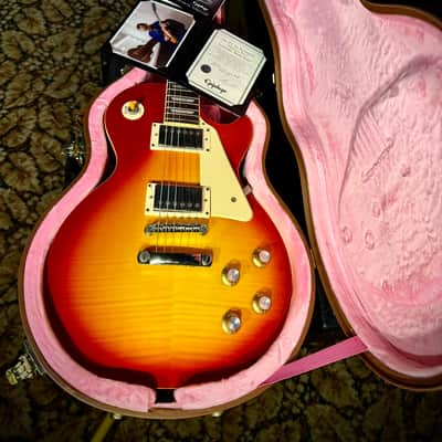 Epiphone Joe Bonamassa 1960 Les Paul Standard “Norm Burst” - Cherry Sunburst image 7