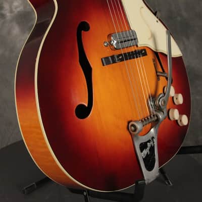 Silvertone Aristocrat electric archtop w/Bigsby 1950s image 22