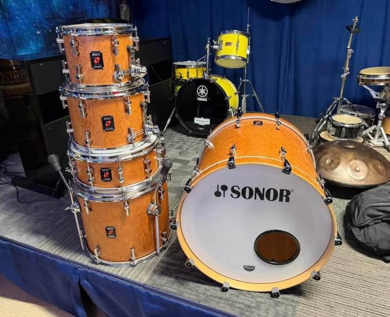 Sonor Newport series RARE limited edition drum set 4 pc MADE IN GERMANY image 1