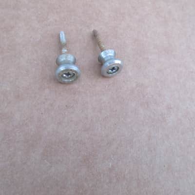 1960s Teisco Audition Guitar Strap Buttons W Screws Japan National Univox Kent Kay Aria image 3