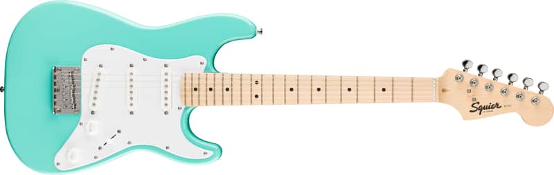 NEW Squier Mini Stratocaster - Sea Foam Green, Pro Set Up and Ready To Rock!! image 1