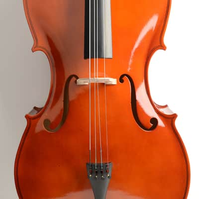 Cxxss 4/4 Retro Style Cello Case Bow Rosin image 12