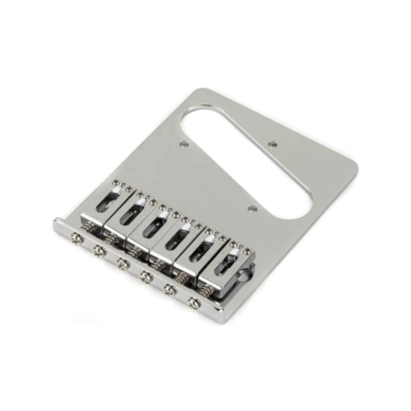 Bridge - Fender®, Standard Tele Bridge Assembly, Chrome image 1