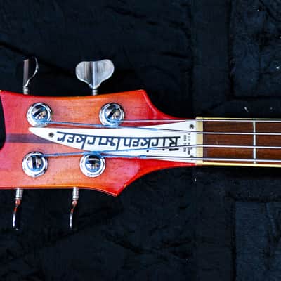 Rickenbacker 4001 1974 - Fireglo image 3