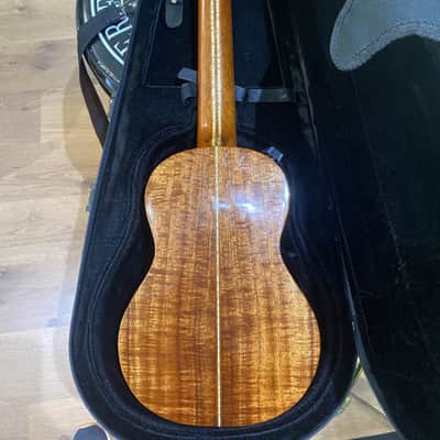 Leilani Hawaiian Koa Concert Ukelele Electric c2010 - Natural image 10