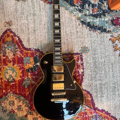 Epiphone Joe Bonamassa Black Beauty Les Paul Custom Outfit 2020 - Present - Ebony image 1