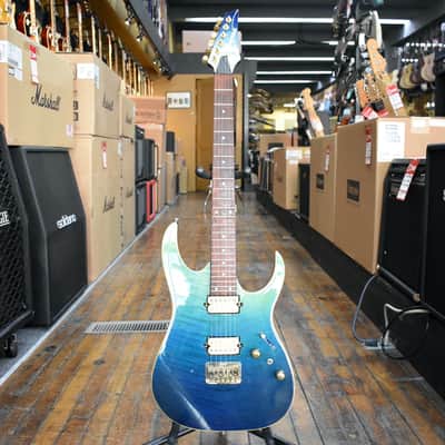 Ibanez High Performance RG421HPFM Electric Guitar 2020 Blue Reef Gradation w/Padded Gig Bag image 4