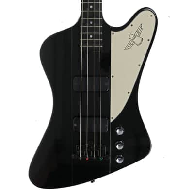 2002 Gibson Thunderbird IV Electric Bass Black Finish image 1
