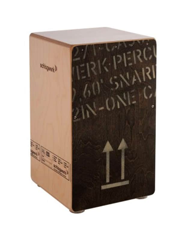 Schlagwerk CP404 BLK 2inOne Snare Cajon Black Edition Large image 1