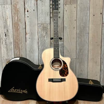 Pristine Larrivee OMV-40 Cutaway Spruce Top, Mahogany Back & Sides, OHSC, Includes Pro Setup & Ships Fast ! image 16