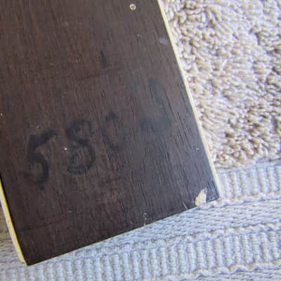 Vintage Rosewood Fingerboard Bound Solid Rosewood Fingerboard With Dot Inlay 25" Scale 1 11/16" Nut image 3