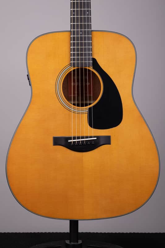 Yamaha FGX3 Red Label Acoustic-Electric Guitar with Hard Bag image 1