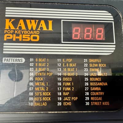 Kawai PH50 Pop Keyboard Middle 90 - Black image 2