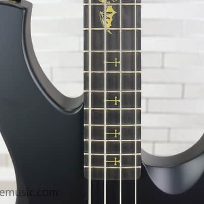 Schecter Johnny Christ Signature Bass - Satin Black image 4