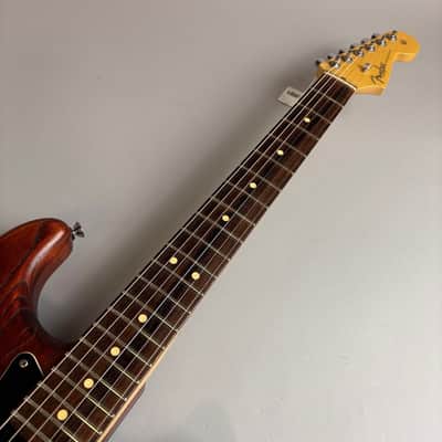 Fender FSR American Standard Hand Stained Ash Stratocaster Wine Red image 3