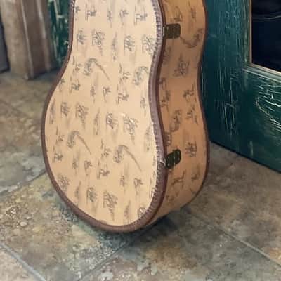 Vintage Kay Cowboy Theme 3/4 Guitar Case Ranch / Western / Frontier Theme image 8