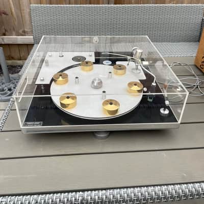 J.A. Michell Transcriptor Hydraulic Reference Turntable with Original Dust Cover image 4