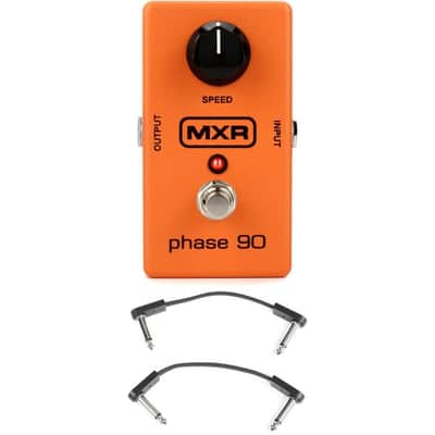 MXR M101 Phase 90 Phaser Pedal with 3 Patch Cables image 2