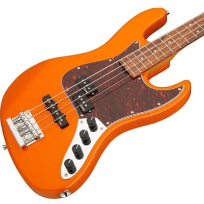 Sadowsky MetroExpress 21-Fret Hybrid P/J Bass, Morado Fingerboard, 4-String - Solid Candy Apple Orange Metallic High Polish image 1