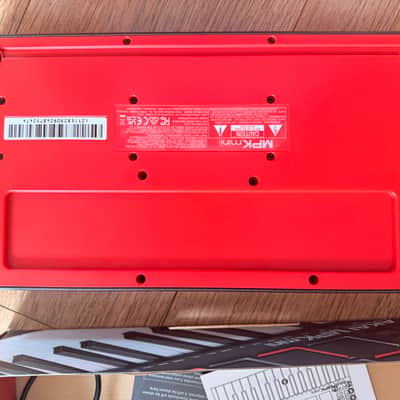 Akai MPK Mini MKIII 25-Key MIDI Controller 2020 - Present - Red with Black Keys image 5
