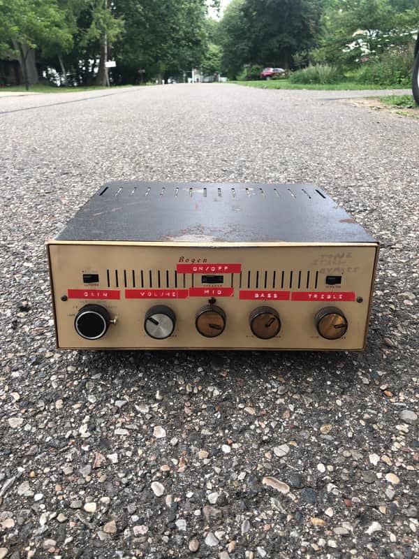 1950's Bogen DB115 EL84 Converted Guitar Amp Bletchley Amps 18 Watts image 1