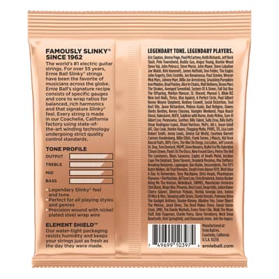 Ernie Ball 2224 Electric Guitar Strings (9.5-46) Turbo Slinky image 2