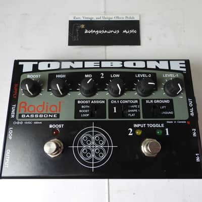 Radial Tonebone Bassbone Bass DI Preamp Equalizer Preamplifier Free USA Ship image 2