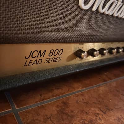 Marshall JCM 800 Lead Series Model 2204 50 Watt Master Volume Mk2 Head 1981 - 1988 - Black image 3