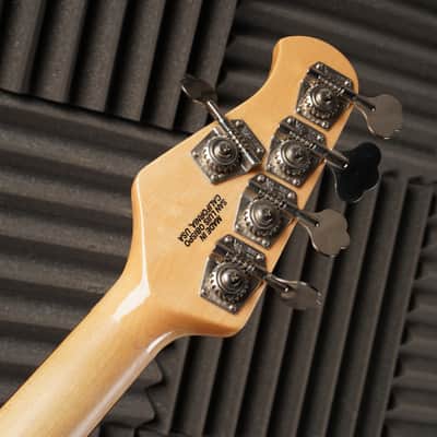 Ernie Ball Music Man 20th Anniversary Stingray 5 HS Fretless 2007 - California Sunset image 8