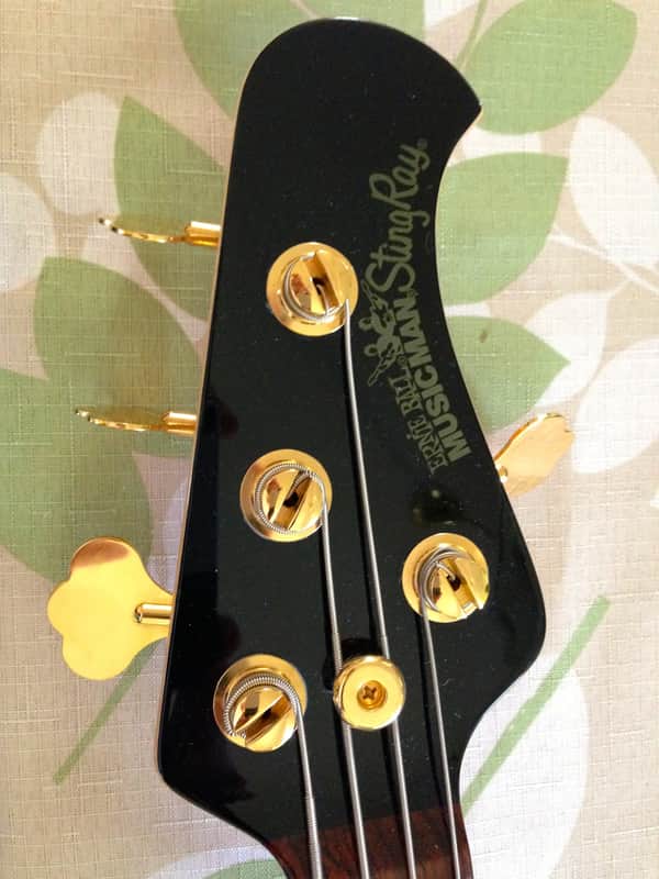 Musicman Stingray 2006 Limited Edition Black & Gold Hardware | Reverb