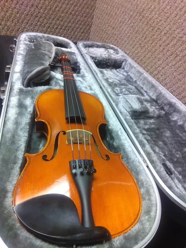 Detroit Violin Company Black Mountain 3/4 Violin serial 456116 2015 - Natural image 1