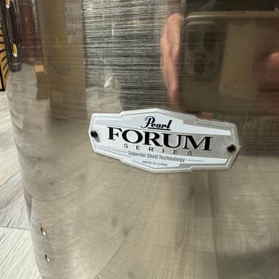 Pearl Forum Tom Drum Shell 13”x10” Bare Wood #OV41 image 2