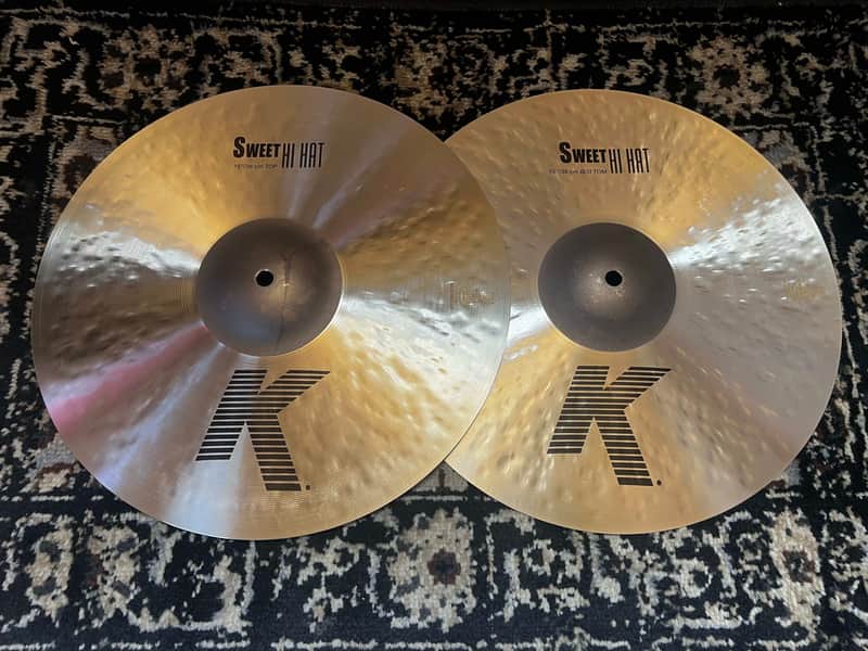 Zildjian 15" K Series Sweet Hi-Hat Cymbals (Pair) - Traditional image 1