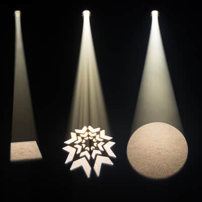 Chauvet DJ EVE E-100Z Ellipsoidal Warm White Spot Light & Case image 3