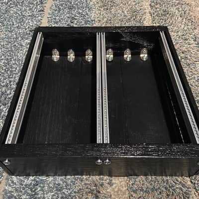 6U 50hp per row Eurorack Modular Unpowered case oak -black 2026 - Black Vehslage Modular image 3