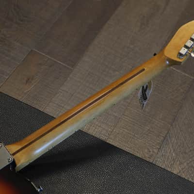2018 K-Line Truxton '72 Ash Lollar's Electric Guitar Sunburst + COA OHSC image 18