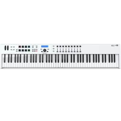 Arturia – KeyLab Essential 88 Notes Universal MIDI Controller – White
