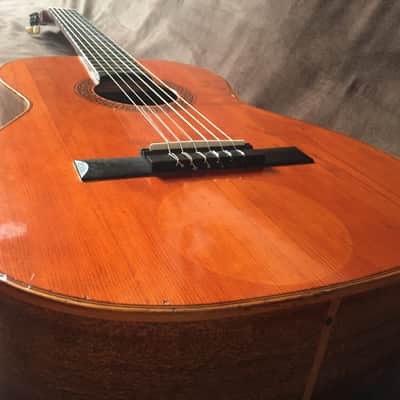 Flamenca classic vintage guitar, Suspiro modèle 100, luthier J.B. Perez, Valencia, 1970, Spain image 18