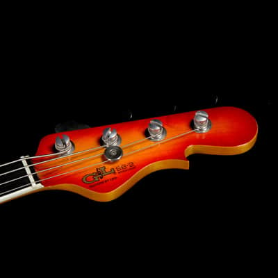 G&L USA SB-2 Bass Cherry Burst 2002 image 4