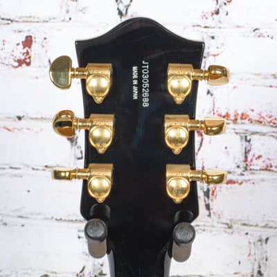 Gretsch - 2003 MIJ 6120B Chet Hollow Body Electric Guitar w/Bigsby - Black - x2688 - USED image 10