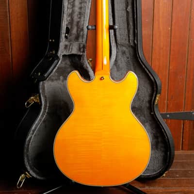 D'Angelico Excel Mini DC Vintage Natural Semi-Hollow Electric Guitar 2021 Pre-Owned image 13