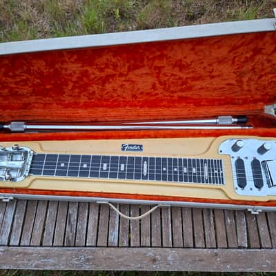Fender Deluxe 6 Lap Steel 1958-1961 - Original Fender blonde nitrocellulose lacquer finish image 2
