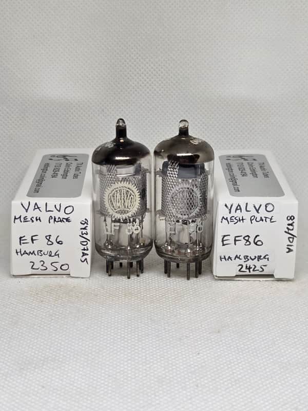 Valvo EF86 Mesh Plate Well Matched (3.0%) Pair NOS 6267 CV2901 image 1