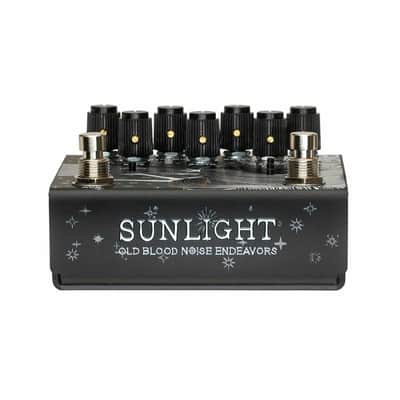 Old Blood Noise Endeavors Sunlight Stereo Modulated Reverb Effects Pedal (black) image 2
