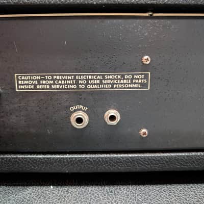 Kasino by Kustom Snake Eyes 2x15 Bass Rig 1970s image 6