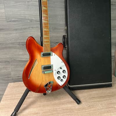 1986 Rickenbacker 360 Fireglo Electric Guitar w/ Case #2697 image 1