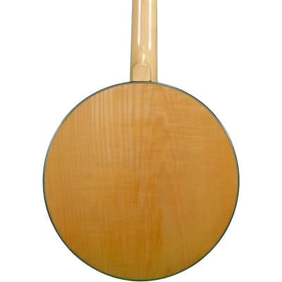 Gold Tone CC-Plectrum Cripple Creek Plectrum Banjo Natural Left-Handed w/ Bag image 2