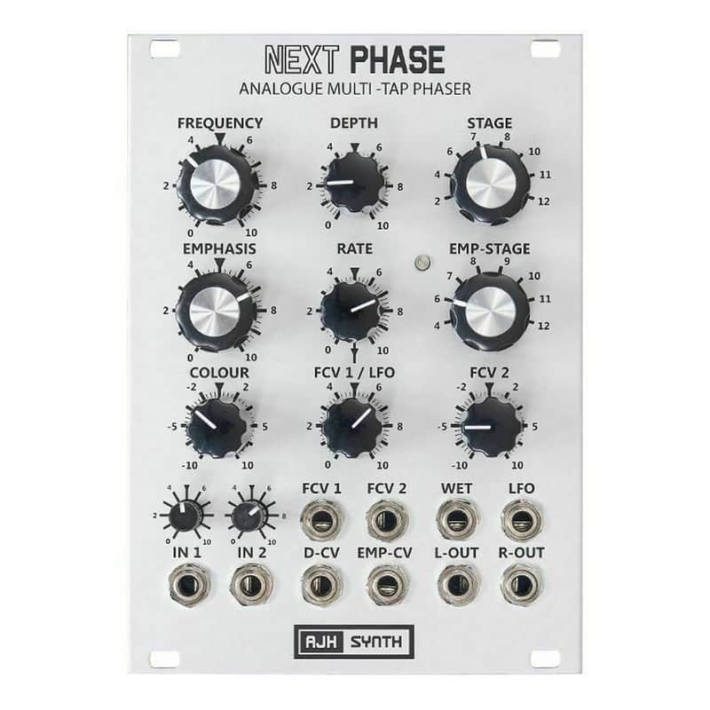 AJH Synth Next Phase Eurorack Phaser Module (Silver) image 1